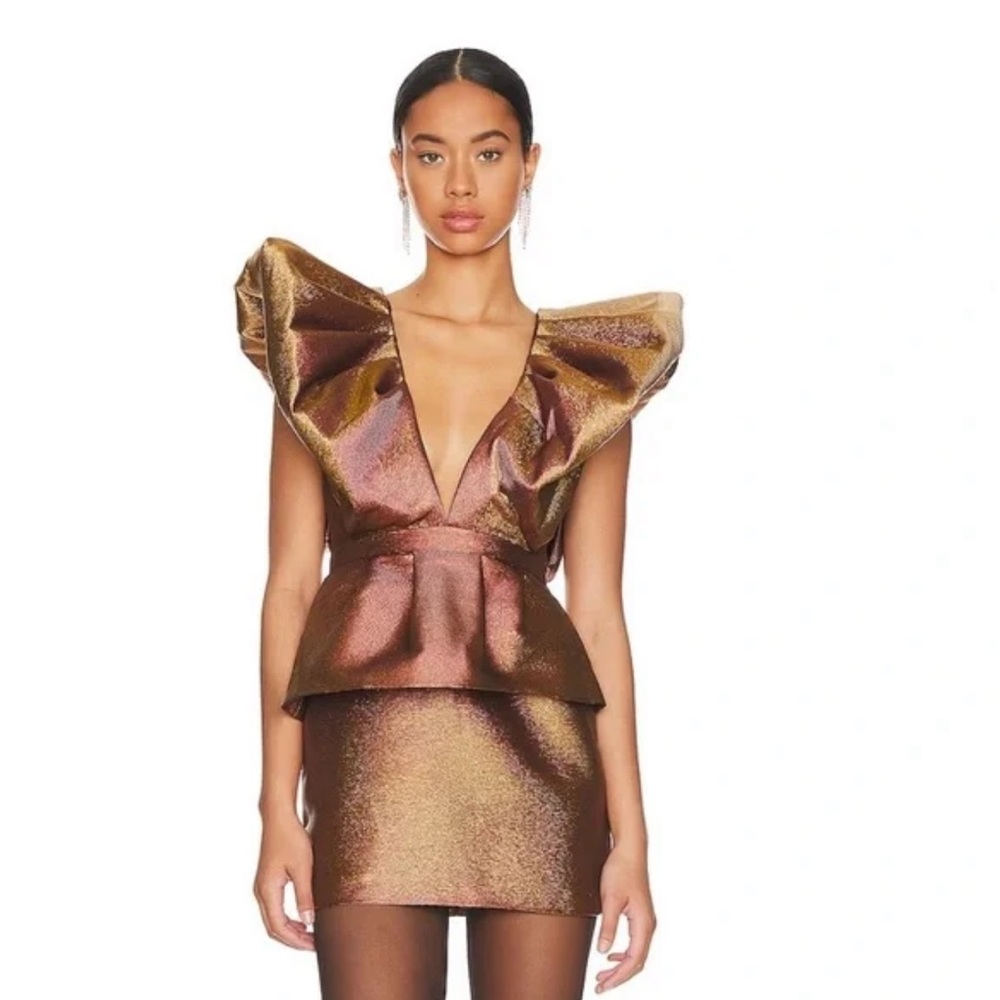 RONNY KOBO CALIN MINI DRESS